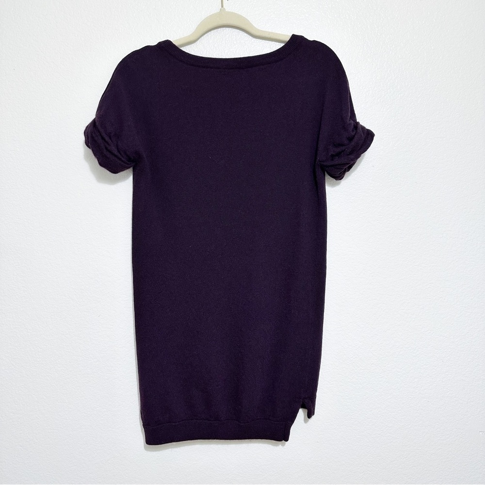Wallace Short Sleeve Wool Cashmere Blend Sweater Size S - Picture 5 of 5